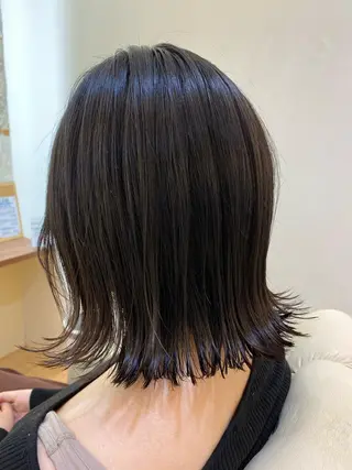 ミディアム カラー 『髪質改善』服部 隆志のヘアスタイル