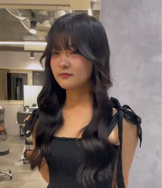 ロング 江田 悠真のヘアスタイル