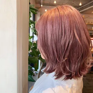 ミディアム カラー 銀座🤍ボブ/ ミディアム/佐野夢美のヘアスタイル