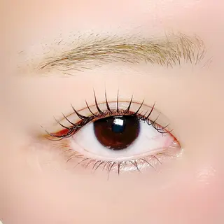 マツエク・マツパ 束感パリジェンヌ上下 恵比寿ayakaのマツエク・マツパデザイン