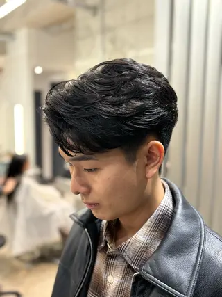 ショート パーマ メンズ 【メンズ縮毛矯正】 FILMS  軍司のヘアスタイル