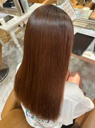 ロング レイヤー/顔周り/ 髪質改善/銀座/サラのヘアスタイル