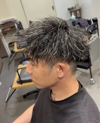 パーマ メンズ 年間2000名担当◎ パーマ職人/仲原佑樹のヘアスタイル