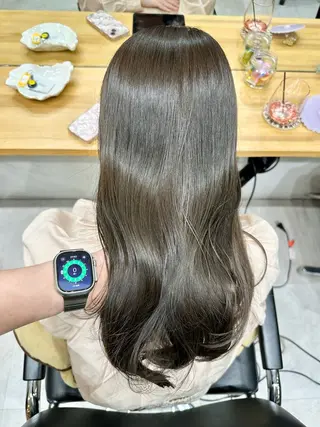 セミロング ✨透明感カラー 恵比寿HAYATO✨のヘアスタイル