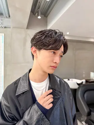 メンズ 山中 束真のヘアスタイル