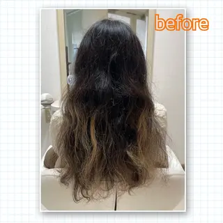 ロング アミーベル🧸🧡 本店✂️しおりのヘアスタイル