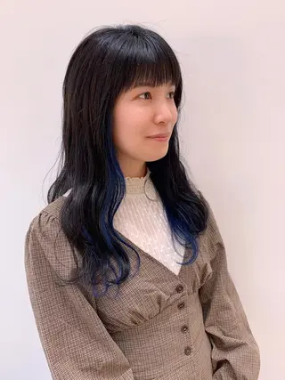 セミロング 中村 優太のヘアスタイル