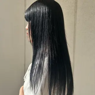 ロング カラー 田中 遥陽のヘアスタイル