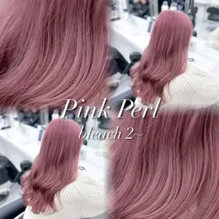 ロング カラー ヘアアレンジ 韓国レイヤーカット /韓国トレンドカラーのヘアスタイル