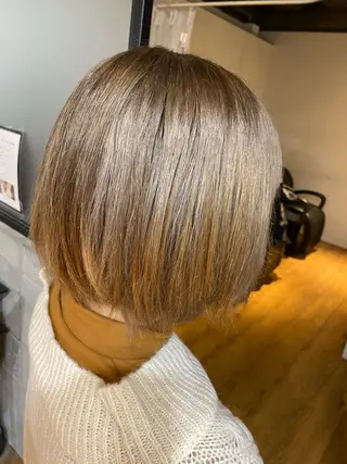 ショート カラー ヘアアレンジ 久米 治仁のヘアスタイル