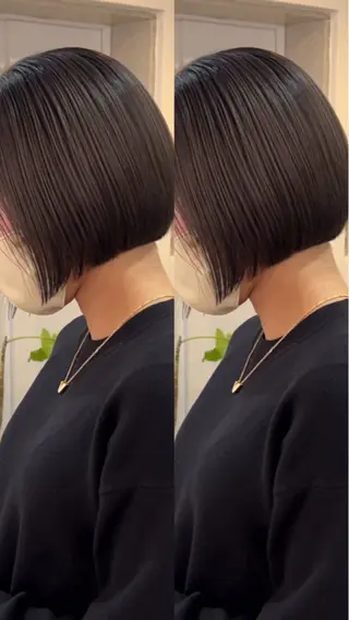 カラー なんば🍓 似合わせカラー🐬のヘアスタイル