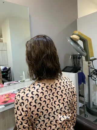 パーマ レイヤーカット 西宮北口/みなみのヘアスタイル