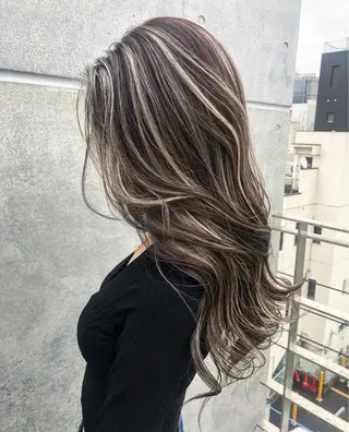 カラー 🍎ダブルカラー 🍎KUREA🍎のヘアスタイル