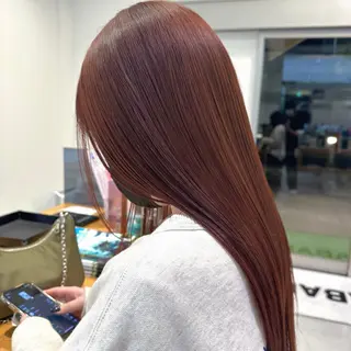 ロング カラー パーマ エスポワール所属・YUSHI HORIUCHIのヘアスタイル