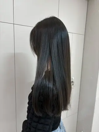 セミロング 表参道/カラー ブリーチ✨セイショウのヘアスタイル