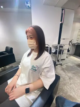 ミディアム 小田切 裕輝のヘアスタイル