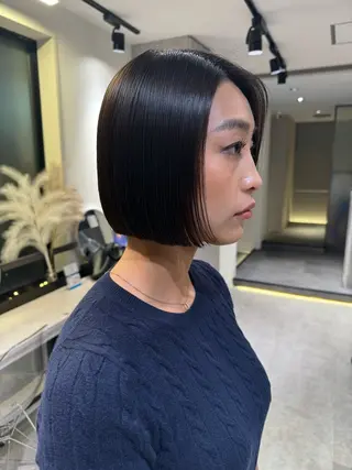 ショート Qin shaire salon 原宿所属・🌿パーマ/ボブ/ レイヤー/Mikiのヘアスタイル