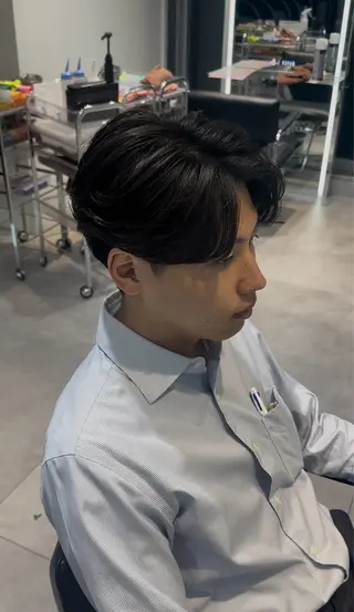 ショート パーマ メンズ 似合わせパーマ🔥 河浪 大智のヘアスタイル