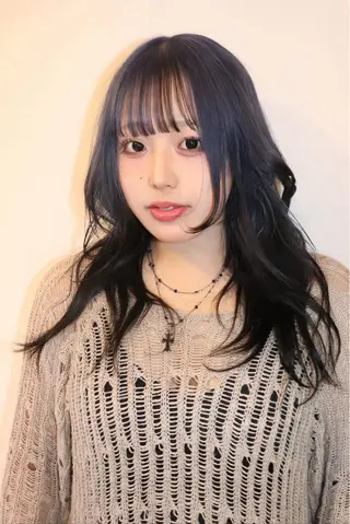 ロング カラー ヘアアレンジ @kyoniyy KYONIのヘアスタイル