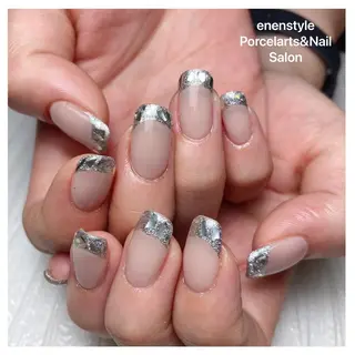 ミディアム ネイル 👑enen style👑のネイルデザイン