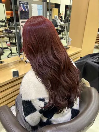 ロング カラー 💝ハイトーン/暖色 /吉祥寺/のヘアスタイル