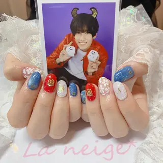 ネイル La neige* yuki 🥯🍑のネイルデザイン