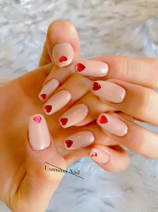 ミディアム ネイル USAMiMi 🐰💕のネイルデザイン