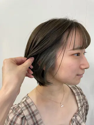 ミディアム 【店長】ショート 似合わせ🦩相羽里美のヘアスタイル