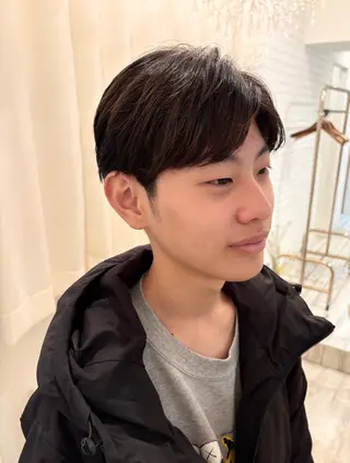 ショート メンズ 透明感/韓国風 HIRARIのマツエク・マツパデザイン