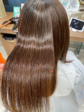 セミロング カラー ヘアアレンジ 西山梨々【12/1〜 産休を頂きます🎀】のヘアスタイル