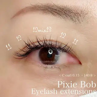 マツエク・マツパ Pixie Bob 🐈‍⬛　位田のマツエク・マツパデザイン