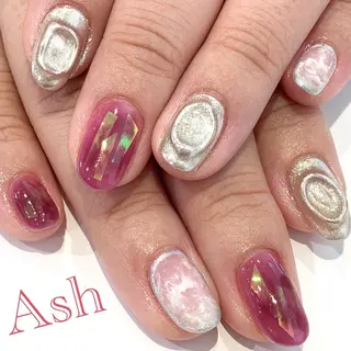 ネイル 🩵NORIKO 上品ネイルが得意🩵のネイルデザイン