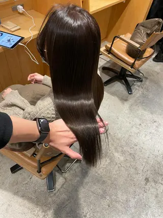 ロング カラー 《髪質改善✖️オリー ブ🧸》小嶋拓也のヘアスタイル