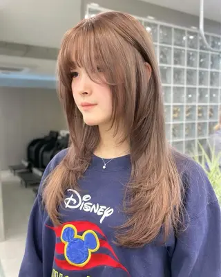 ロング カラー ALBUM GINZA所属・レイヤー特化 🎀モモカ🎀のヘアスタイル