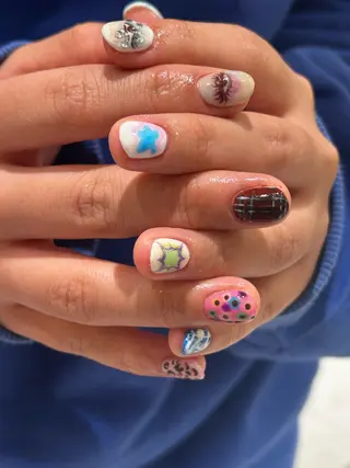 ネイル ꪆৎ平行アーチ ྀི ワカナの眉毛・アイブロウイメージ