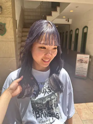 ミディアム カラー flammeum藤沢所属・たなか さやか /モデル様募集中🤍のヘアスタイル