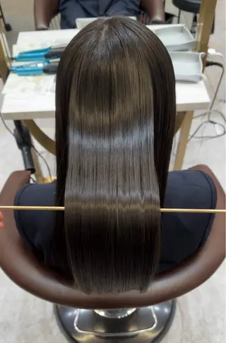 ロング 🎀透明感ブラウ ンshizuka🎀のヘアスタイル