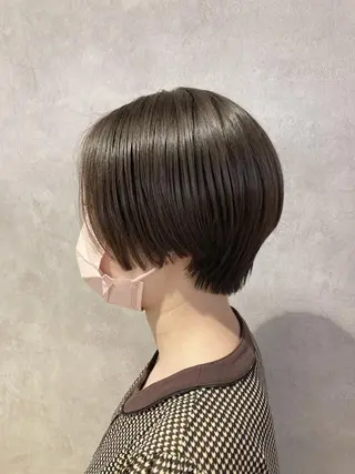 ショート カラー GO TODAY  SHAIRE  SALON   渋谷モディ所属・スキバサミを使わない カット🌼唯🌼のヘアスタイル