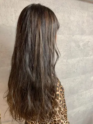 ロング カラー if...hair salon柏店所属・島守 桃香のヘアスタイル