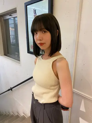 ショート ハセガワ レナのヘアスタイル