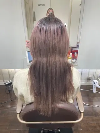 ロング 縮毛矯正/レイヤー /ひかるのヘアスタイル