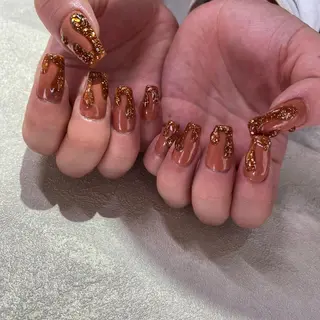 ネイル Amber21.所属・Nagahama Akariのネイルデザイン