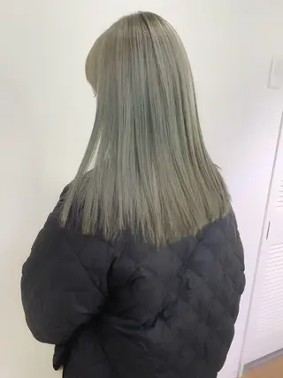 ロング カラー かわさき ともやのヘアスタイル