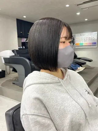 ショート emu所属・けいこ🍊ニュアンス ネイル/個性派ネイルのネイルデザイン