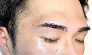 メンズ アイブロウ eye lash🪽 subaruのマツエク・マツパデザイン