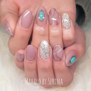 ショート カラー ネイル SUNNY BAE. SERINAのネイルデザイン