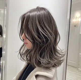 ミディアム カラー 似合わせショート /なおき/表参道のヘアスタイル