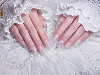 ネイル ☁️Minmin Tsuki💙🩵のネイルデザイン