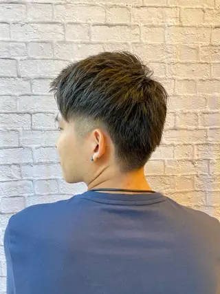 ショート パーマ メンズ 【メンズカット】 黒田美穂のヘアスタイル