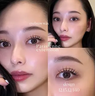 マツエク・マツパ Le'afirst 大阪梅田所属・Le'a first ‎🤍店長yuukaのマツエク・マツパデザイン